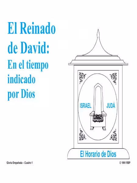 El Reinado de David: Más Allá de la Espada, hacia la Fe