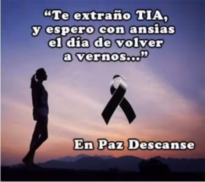 Descansa en paz, tía querida: Un abrazo espiritual en la pérdida Descansa en paz, tía querida: Un abrazo espiritual en la pérdida