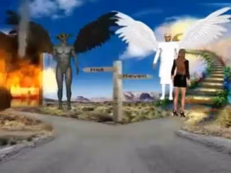 Los Dos Caminos: Cielo e Infierno, una Perspectiva Personal Los Dos Caminos: Cielo e Infierno, una Perspectiva Personal