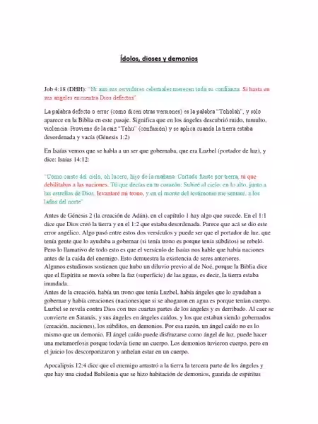 Nombres de ídolos y dioses falsos en la Biblia: Una mirada profunda a la idolatría Nombres de ídolos y dioses falsos en la Biblia: Una mirada profunda a la idolatría