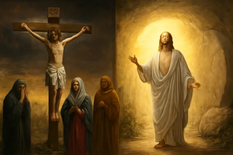 easter story christs death resurrection