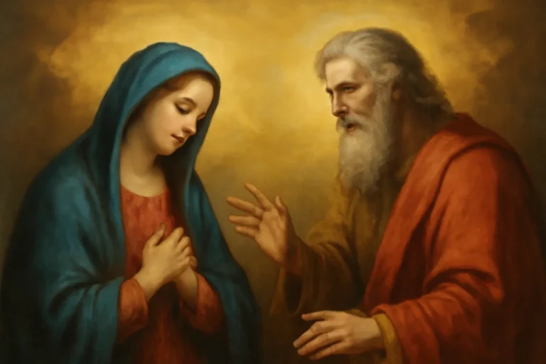 god honored marys faithfulness