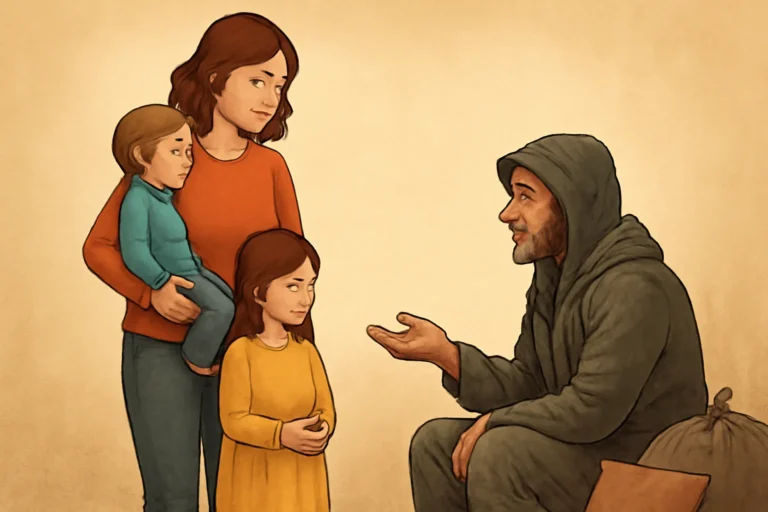 how to balance concern for poor with your own familys needs