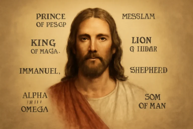 names of jesus in the bible